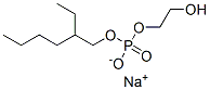 sodium 2-ethylhexyl 2-hydroxyethyl phosphate CAS#: 85909-39-3