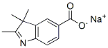 sodium 2,3,3-trimethyl-3H-indole-5-carboxylate CAS#: 84100-85-6