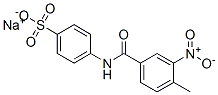 sodium 4-(4-methyl-3-nitrobenzoylamino)benzenesulphonate CAS#: 84029-45-8