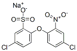 sodium 5-chloro-2-(4-chloro-2-nitrophenoxy)benzenesulphonate CAS#: 85136-03-4