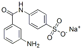 sodium N-(3-aminobenzoyl)sulphanilate CAS#: 84029-49-2