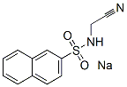 sodium N-(cyanomethyl)naphthalene-2-sulphonamidate CAS#: 80866-78-0