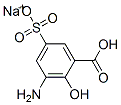 sodium hydrogen 3-amino-5-sulphonatosalicylate CAS#: 85959-65-5
