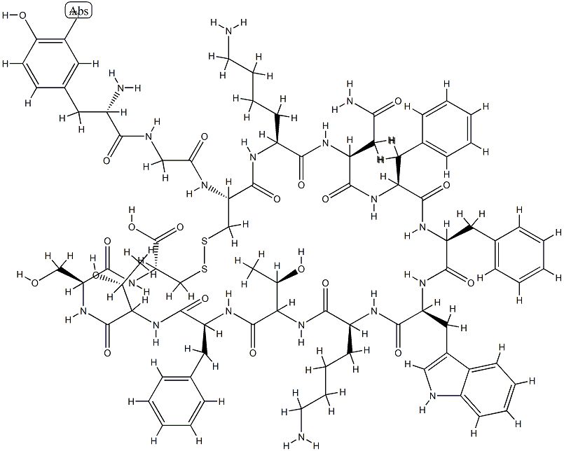 somatostatin, iodo-Tyr(1)- CAS#: 82599-24-4
