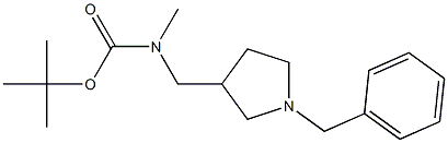 tert-butyl ((1-benzylpyrrolidin-3-yl)Methyl)(Methyl)carbaMate CAS#: 802983-65-9