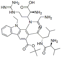 tert-butyloxycarbonyl-valyl-leucyl-glycyl-arginine-3-amino-9-ethylcarbazole CAS#: 82576-32-7