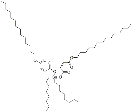 tetradecyl (Z,Z)-6,6-dioctyl-4,8,11-trioxo-5,7,12-trioxa-6-stannahexacosa-2,9-dienoate CAS#: 84029-77-6