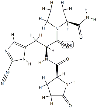 thyrotropin-releasing hormone, 2-diazohistidinyl- CAS#: 81222-52-8
