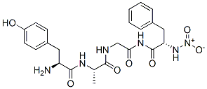 tyrosyl-alanyl-glycyl-nitrophenylalanylamide CAS#: 81733-82-6