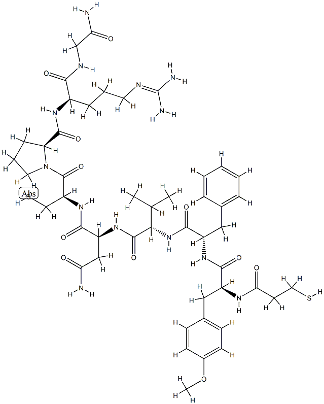 vasopressin, 1-deamino-(2-(O-methyl)Tyr)-4-Val-8-Arg- CAS#: 85114-98-3