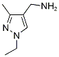1-(1-ethyl-3-methyl-1H-pyrazol-4-yl)methanamine(SALTDATA: 2HCl) CAS#: 848436-19-1