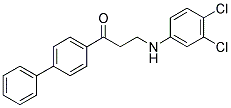 1-[1,1'-BIPHENYL]-4-YL-3-(3,4-DICHLOROANILINO)-1-PROPANONE CAS#: 882748-75-6
