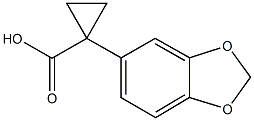 1-(1,3-BENZODIOXOL-5-YL)CYCLOPROPANECARBOXYLIC ACID CAS#: 862574-89-8