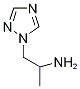 1-(1H-1,2,4-triazol-1-yl)propan-2-amine(SALTDATA: FREE) CAS#: 883545-31-1