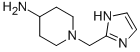 1-(1H-IMIDAZOL-2-YLMETHYL)-PIPERIDIN-4-YLAMINE CAS#: 867008-10-4
