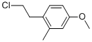 1-(2-CHLOROETHYL)-4-METHOXY-2-METHYLBENZENE CAS#: 873377-50-5