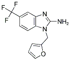 1-(2-FURYLMETHYL)-5-(TRIFLUOROMETHYL)-1H-BENZIMIDAZOL-2-AMINE CAS#: 878465-57-7