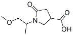 1-(2-METHOXY-1-METHYL-ETHYL)-5-OXO-PYRROLIDINE-3-CARBOXYLIC ACID CAS#: 845546-30-7
