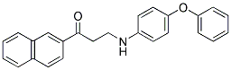 1-(2-NAPHTHYL)-3-(4-PHENOXYANILINO)-1-PROPANONE CAS#: 882073-39-4
