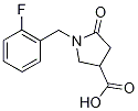 1-(2-fluorobenzyl)-5-oxopyrrolidine-3-carboxylic acid(SALTDATA: FREE) CAS#: 845546-24-9