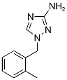 1-(2-methylbenzyl)-1H-1,2,4-triazol-3-amine(SALTDATA: FREE) CAS#: 832740-49-5