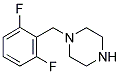 1-(2,6-DIFLUOROBENZYL)PIPERAZINE CAS#: 874774-61-5
