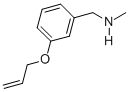 1-(3-(ALLYLOXY)PHENYL)-N-METHYLMETHANAMINE CAS#: 869941-97-9