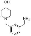 1-(3-AMINOMETHYL-BENZYL)-PIPERIDIN-4-OL CAS#: 887588-63-8