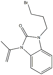 1-(3-BroMopropyl)-1,3-dihydro-3-(1-Methylethenyl)-2H-benziMidazol-2-one CAS#: 864267-63-0
