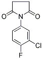 1-(3-CHLORO-4-FLUOROPHENYL)DIHYDRO-1H-PYRROLE-2,5-DIONE CAS#: 882081-02-9