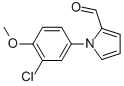 1-(3-CHLORO-4-METHOXYPHENYL)-1H-PYRROLE-2-CARBALDEHYDE CAS#: 881041-28-7