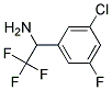 1-(3-CHLORO-5-FLUORO-PHENYL)-2,2,2-TRIFLUORO-ETHYLAMINE CAS#: 886370-61-2
