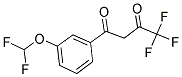 1-(3-DIFLUOROMETHOXY-PHENYL)-4,4,4-TRIFLUORO-BUTANE-1,3-DIONE CAS#: 832740-74-6