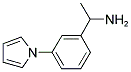1-(3-PYRROL-1-YL-PHENYL)-ETHYLAMINE CAS#: 832740-45-1