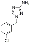1-(3-chlorobenzyl)-1H-1,2,4-triazol-3-amine(SALTDATA: FREE) CAS#: 832739-72-7