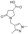 1-(3-fluorobenzyl)-5-oxopyrrolidine-3-carboxylic acid(SALTDATA: FREE) CAS#: 845546-23-8