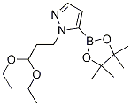 1-(3,3-diethoxypropyl)-5-(4,4,5,5-tetramethyl-1,3,2-dioxaborolan-2-yl)-1H-pyrazole CAS#: 847818-78-4