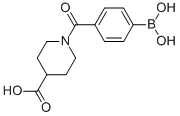 1-(4-BORONOBENZOYL)PIPERIDINE-4-CARBOXYLIC ACID CAS#: 850593-02-1