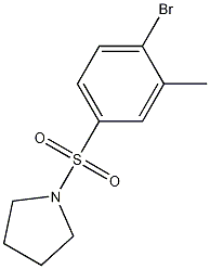 1-(4-Bromo-3-methylphenylsulfonyl)pyrrolidine CAS#: 852026-79-0