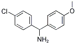 1-(4-CHLOROPHENYL)-1-(4-METHOXYPHENYL)METHYLAMINE CAS#: 856568-20-2