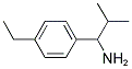 1-(4-ETHYLPHENYL)-2-METHYLPROPAN-1-AMINE CAS#: 853724-04-6