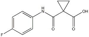 1-(4-FLUOROPHENYLCARBAMOYL)CYCLOPROPANECARBOXYLIC ACID CAS#: 849217-48-7