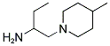 1-(4-METHYL-PIPERIDIN-1-YLMETHYL)-PROPYLAMINE CAS#: 883543-40-6