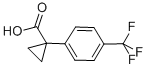 1-(4-TRIFLUOROMETHYL-PHENYL)-CYCLOPROPANECARBOXYLIC ACID CAS#: 886366-13-8