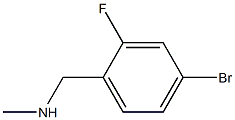 1-(4-broMo-2-fluorophenyl)-N-MethylMethanaMine CAS#: 887139-06-2