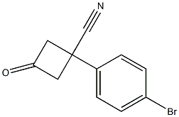 1-(4-bromophenyl)-3-oxoCyclobutanecarbonitrile CAS#: 872614-37-4