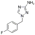 1-(4-fluorobenzyl)-1H-1,2,4-triazol-3-amine(SALTDATA: FREE) CAS#: 832739-95-4