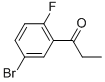 1-(5-BROMO-2-FLUOROPHENYL)PROPAN-1-ONE CAS#: 864774-65-2
