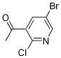 1-(5-Bromo-2-chloropyridin-3-yl)ethanone CAS#: 886365-47-5