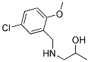 1-((5-CHLORO-2-METHOXYBENZYL)AMINO)PROPAN-2-OL CAS#: 880814-47-1